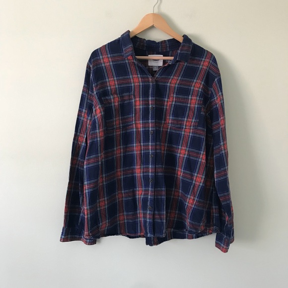 Old Navy Tops - Old navy plaid flannel button down sz. Xxl